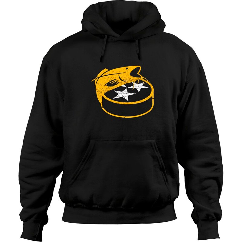 Hoodie unisexe Catfish Tri-Star Nashville Predators — Sweats à capuche pour hommes