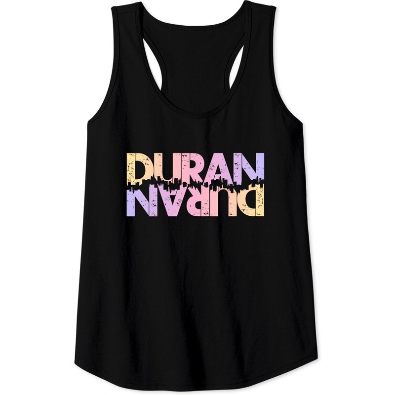 Duran Duran Men's Tank Tops with Color Design