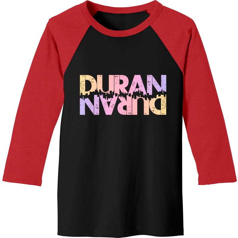 T-shirts de baseball Duran Duran pour hommes avec design coloré — T-shirts pour hommes