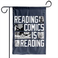Reading Comics Is Reading Garden Flags
