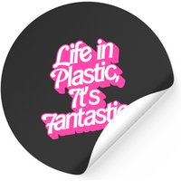 Life In Plastic, It's Fantastic - Barbie Stickers — Stickers & Decals