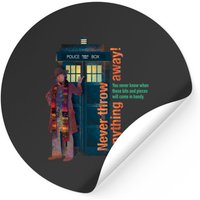 Autocollants Dr. Quotes! Dr Who Show — Autocollants et stickers