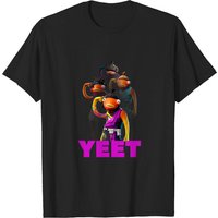 T-shirt Fishstick,tiko Yeet Classique pour Hommes en Noir — T-shirts pour hommes