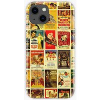 Vintage Hollywood Classic Movie Posters iPhone Case