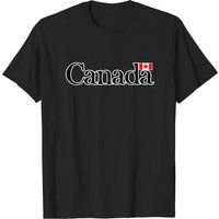 T-shirt classique Canada Wordmark pour hommes en noir — T-shirts pour hommes