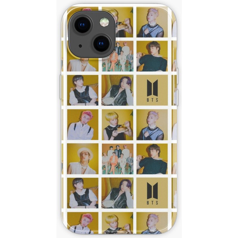 Coque iPhone BTS Butter avec coque TPU transparente — Coque de téléphone