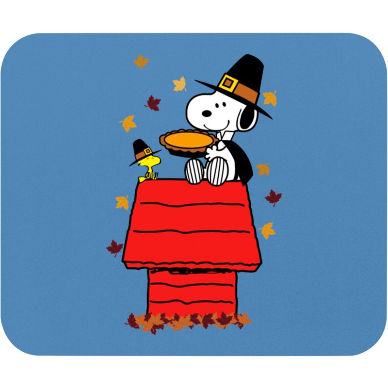 Tapis de souris Snoopy Thanksgiving — Tapis de souris et sous-mains
