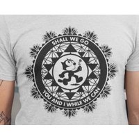 Sacred Dark Star Geometry Felix Variation Men's T-Shirt — Mens T Shirts