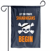 Pirate Shenanigans Garden Flags for Outdoor Use