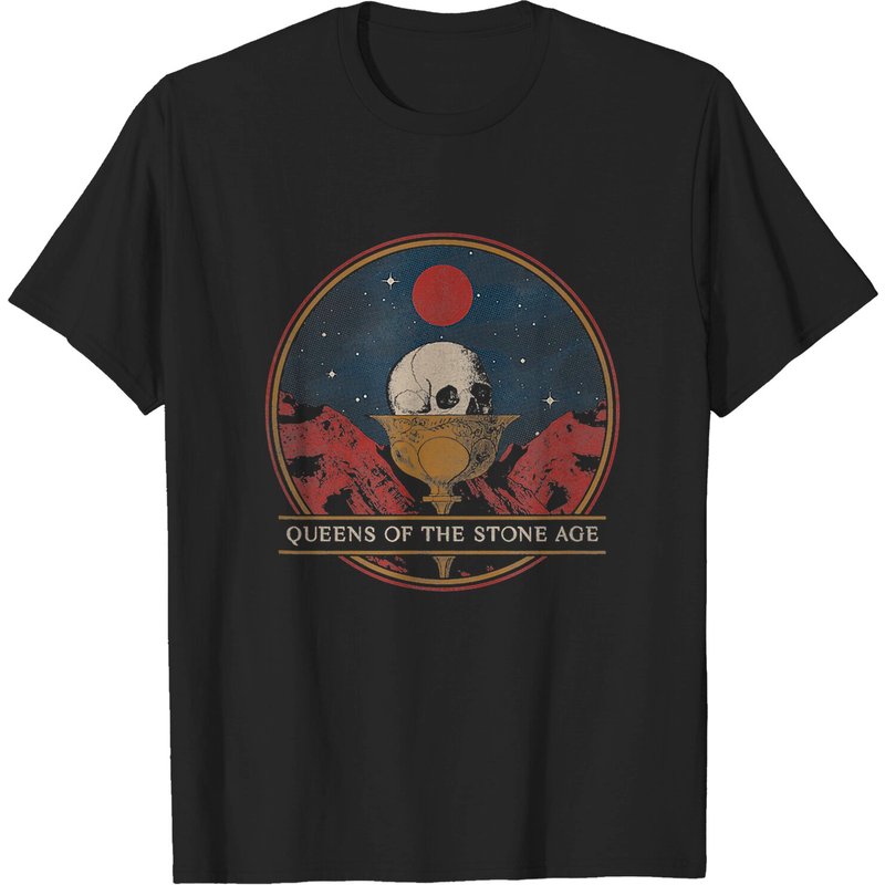 Queens Of The Stone Age Glass Josh Homme Men's T-Shirt — Mens T Shirts