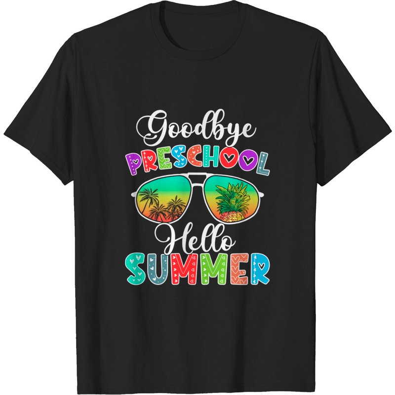 T-shirt de graduation d'été Goodbye Preschool pour hommes — T-shirts pour hommes