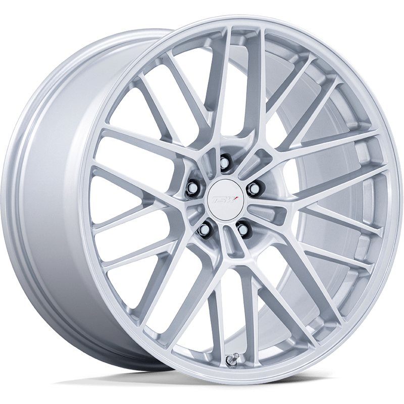 TSW TW001 Daytona Gloss Silver Wheel - 19x10.5 - 5x114.3 - 25 Offset — Wheels & Rims