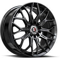 Spec-1 SP-57 Gloss Black 17x7.5 Wheels 5x100 Bolt Pattern 42 Offset — Wheels & Rims