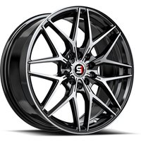 Spec-1 SP-60 Gloss Black Machined Wheels - 17x7.5 - 5x100 — Wheels & Rims