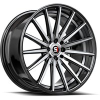 Jantes Spec-1 SP-69 Noir Brillant & Usiné 17x7.5 5x100