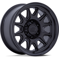 Roues Pro Comp PA200 Pulse Noir Mat 17x8 5x114.3