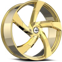 Azara Aza-524 Gold Wheels - 20x8.5 - 5x112 Bolt Pattern