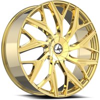 Azara Aza-527 Gold Wheels - 20x8.5 - 5x112 Bolt Pattern