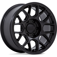 KMC Wheel KM730 Hatchet Matte Black - 17x8.5 -5x127 -10 Offset