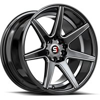 Spec-1 SP-73 Gloss Black Milled & Undercut 18x8 Rims 5x100 — Wheels & Rims