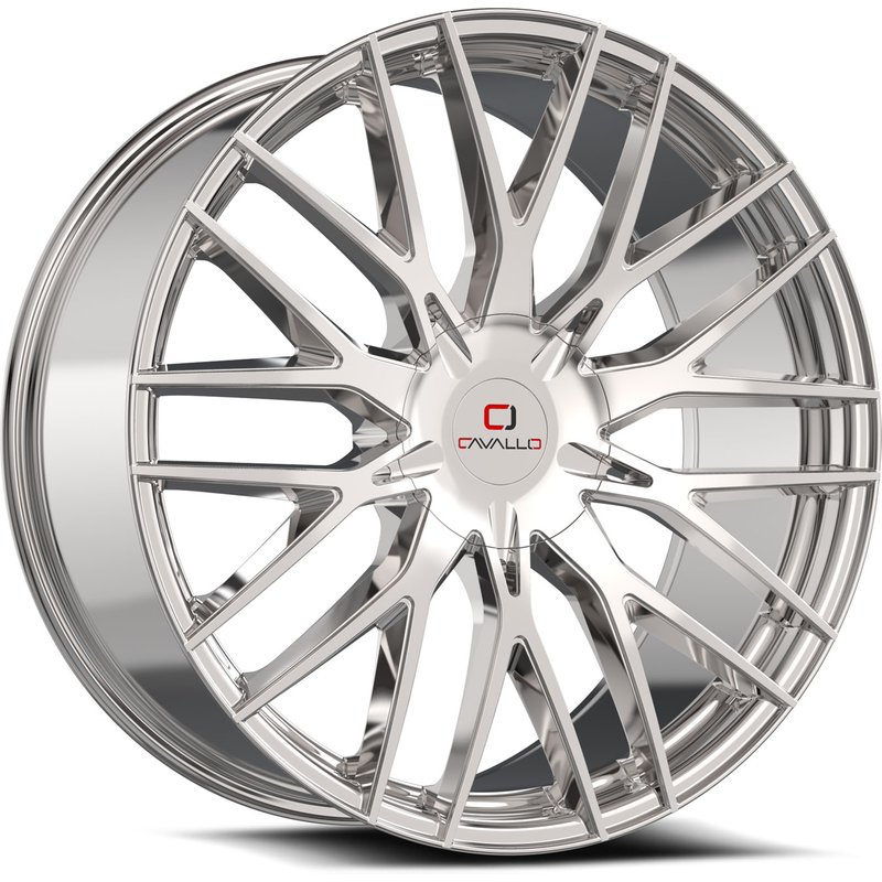 Roues Cavallo CLV-45 Chrome - 18x8 - Motif de boulon 5x114.3