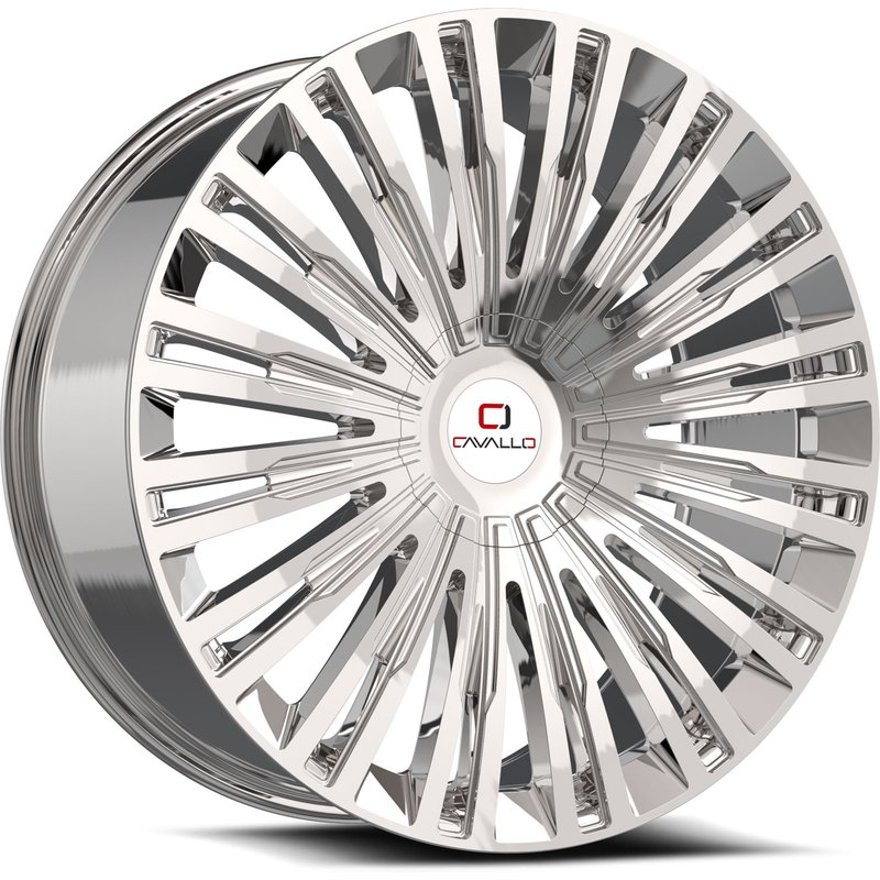 Roues Cavallo CLV-48 Chrome - 20x8.5 - Motif de boulon 5x114.3