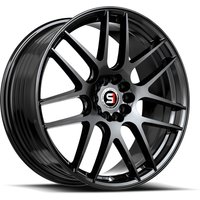 Jantes Spec-1 SP-65 Noir Brillant 17x8 avec Motif de Boulons 5x100