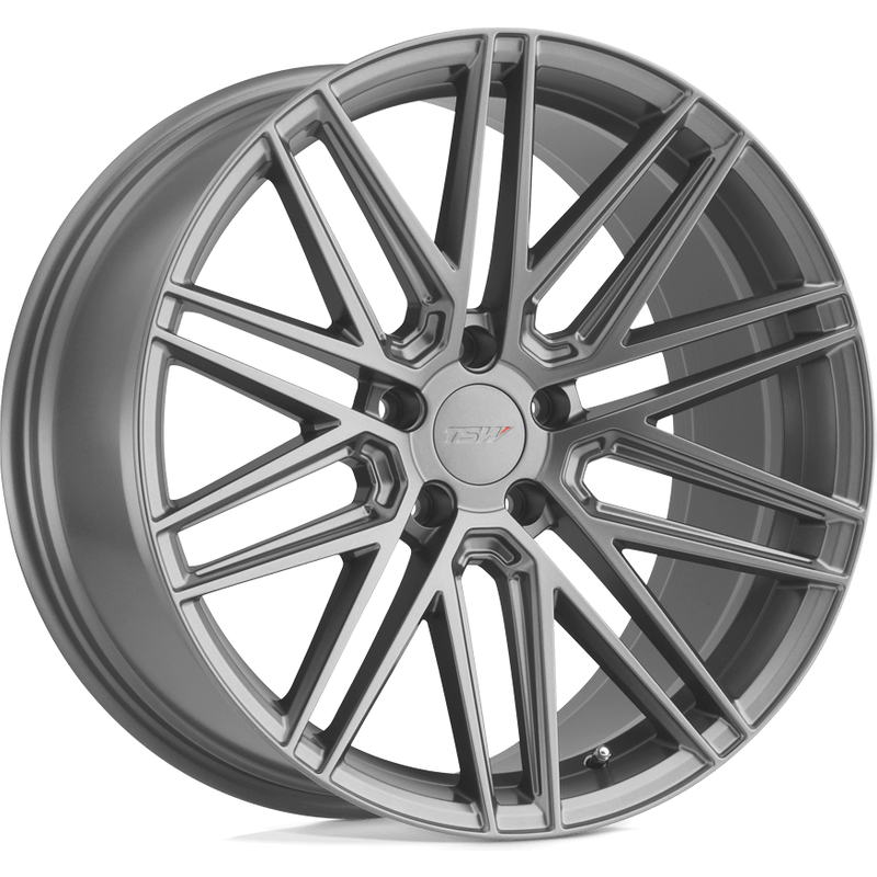TSW Pescara Gunmetal 18x8.5 Wheels - 5x114.3 Bolt Pattern — Wheels & Rims
