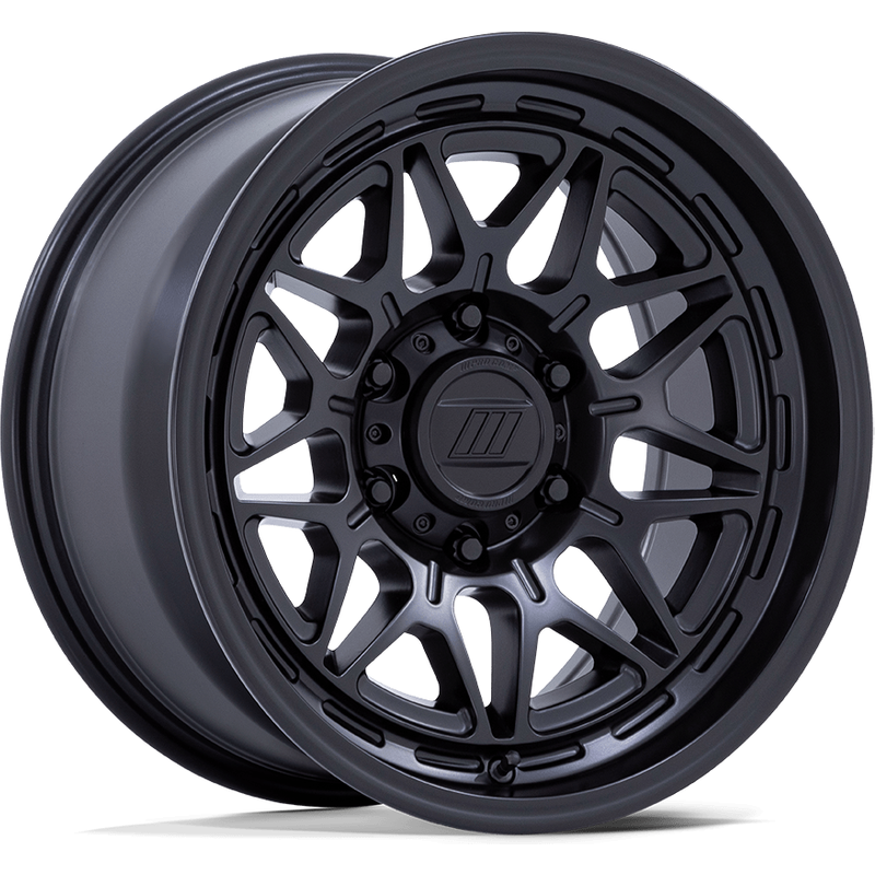 Pro Comp PA202 Basecamp Matte Black 17x8 Wheels 5x114.3 Bolt Pattern — Wheels & Rims