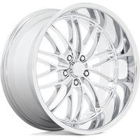 Roues US Mag U142 Santa Cruz Polished - 22x10.5 - Motif de 5x127