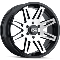 ION 142 Machined Black 20x9 Wheels - 6x139.7 Bolt Pattern — Wheels & Rims