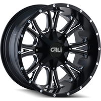 Cali Off Road 9101 Americana Satin Black Wheels - 20x9 -8x165.1