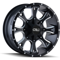 Cali Off Road 9103 Anarchy Satin Black Wheels - 20x12 - 8x180