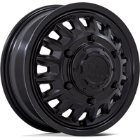 Roues Black Rhino BR019 Aliso Dually Noir Mat 16x6