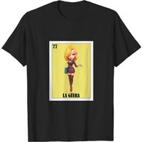 T-shirt classique La Guera Loteria Mexicaine pour hommes