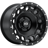 XD Series Wheel XD129 Holeshot Satin Black 17x8.5 5x120 34 Offset — Wheels & Rims