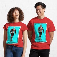T-shirt Mil Mascaras Classique pour Hommes en Noir
