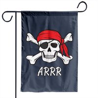 Pirate Skull Garden Flag for Kids and Adults — Decorative Flags