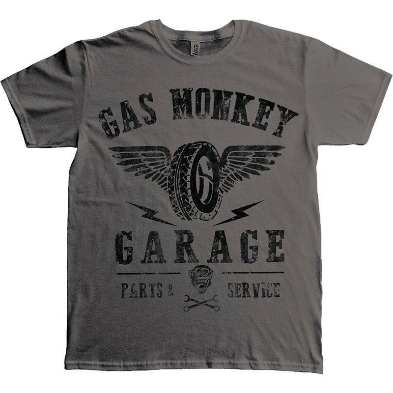T-shirt pour hommes Gas Monkey Garage Parts et Service — T-shirts pour hommes