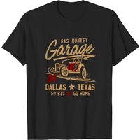 T-shirt Vintage Hot Rod Gas Monkey Garage pour hommes — T-shirts pour hommes
