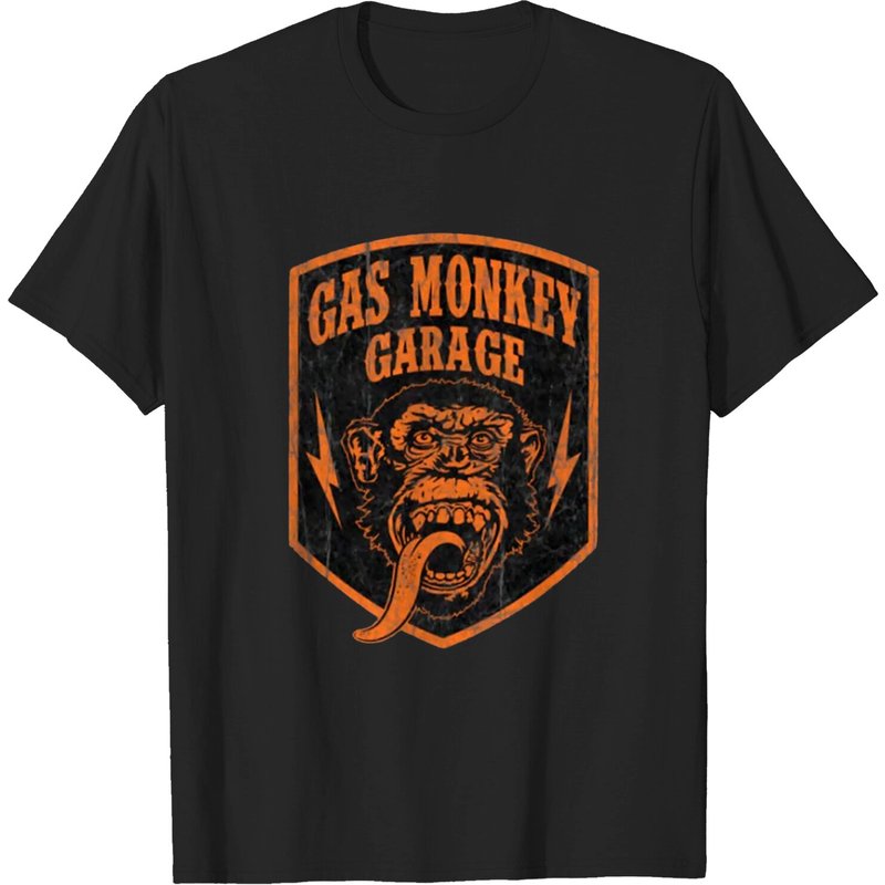T-shirt Gas Monkey Garage Shield pour hommes