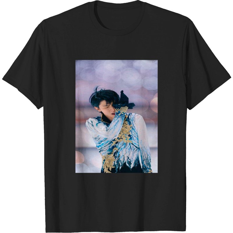 T-shirt Classique Yuzuru Hanyu pour Hommes