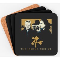 U2 Joshua Tree Coasters with Cork Bottoms