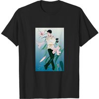 T-shirt classique japonais de patinage artistique Yuzuru Hanyu pour hommes — T-shirts pour hommes
