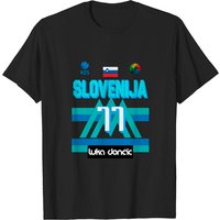 T-shirt classique Luka Doncic Fan Design Slovénie pour hommes
