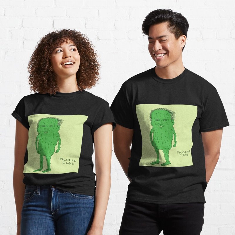 T-shirt pour hommes Picolas Cage Classic — T-shirts pour hommes