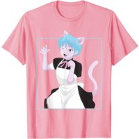 Femboy Neko Anime Boy Maid Pastel Aesthetic T-shirt for Men — Mens T Shirts