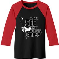 Do You See What Happens, Larry? - The Big Lebowski Baseball Tee — Mens T Shirts