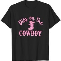 Chemise Western Dibs On The Cowboy pour hommes — T-shirts pour hommes
