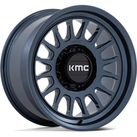 KMC KM452 Impact Forged Monoblock Blue 18x9 Rims 8x165.1 — Wheels & Rims